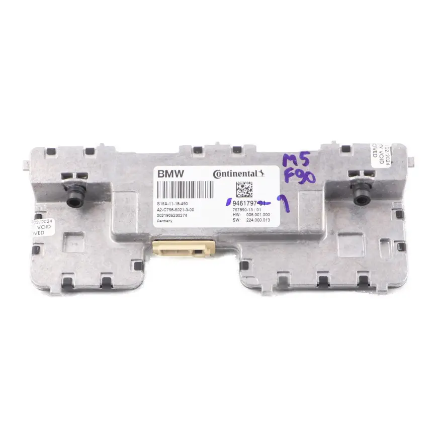 KaFAS Camera BMW G30 G31 F90 M5 X3 G01 G11 Driver Assist Unit Module ECU to with Part number 9461797 KaFAS Camera BMW G30 G31 F90 M5 X3 G01 G11 Driver Assist Unit Module ECU - SKU 9461797-1 - Part number 9461797