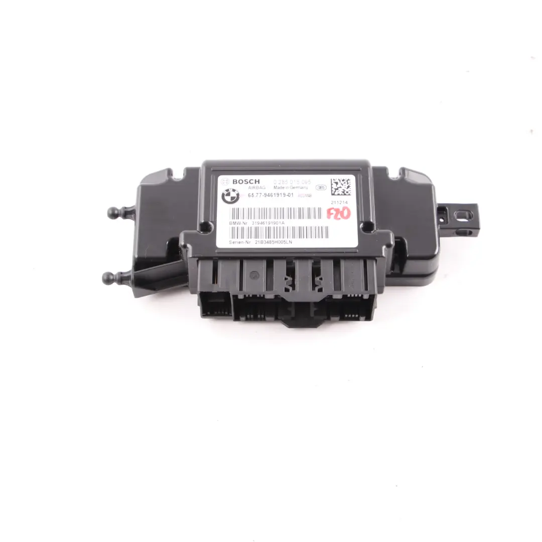 Airbag Control Unit Module 0285015095 to BMW F20 F21 F30 F31 with Part number 9461919 BMW F20 F21 F30 F31 Airbag Control Unit Module 0285015095 - SKU 9461919 - Part number 9461919