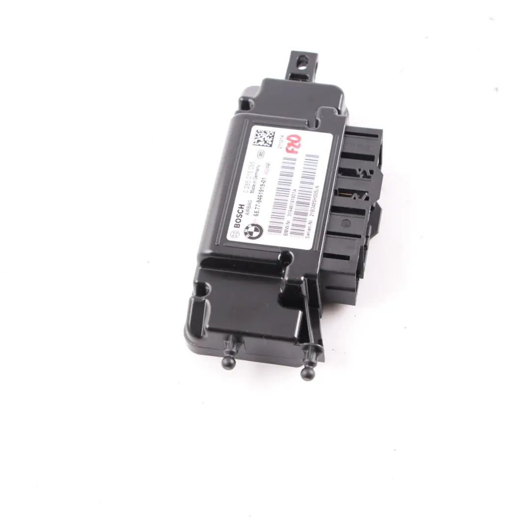 Airbag Control Unit Module 0285015095 to BMW F20 F21 F30 F31 with Part number 9461919 BMW F20 F21 F30 F31 Airbag Control Unit Module 0285015095 - SKU 9461919 - Part number 9461919