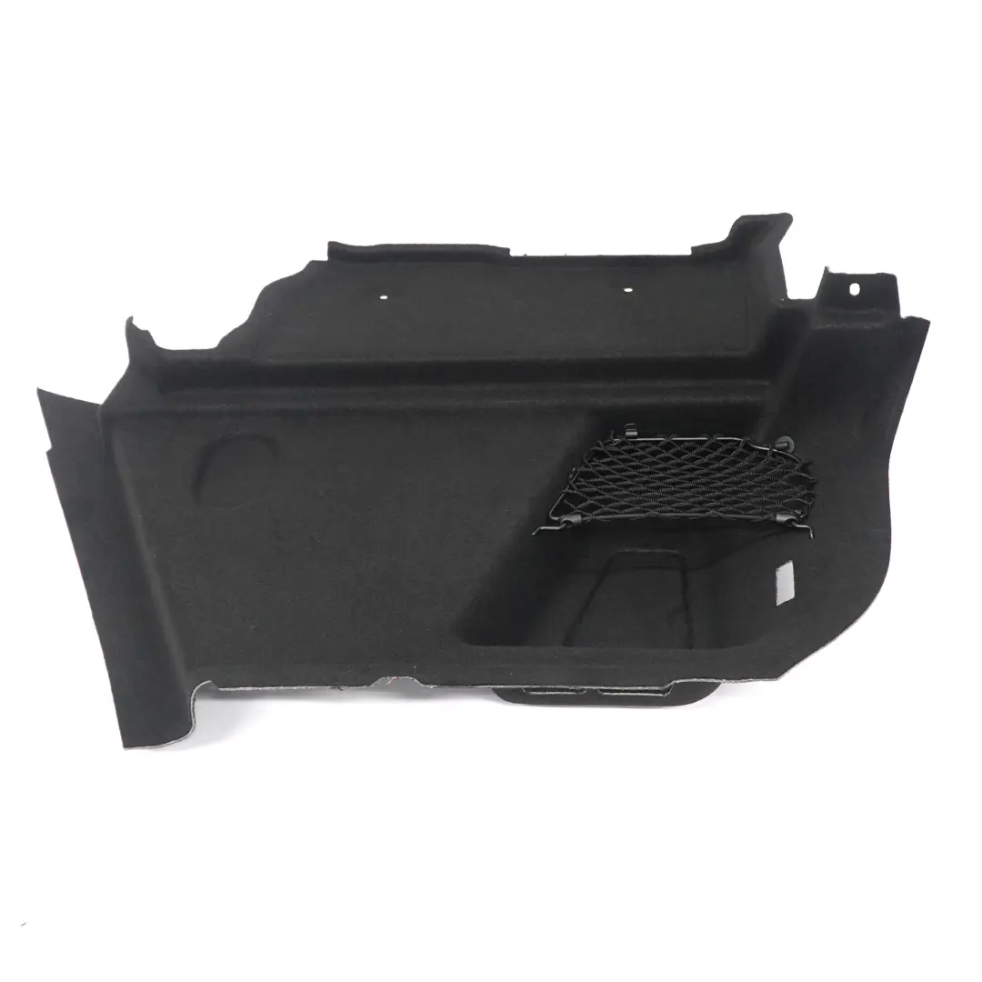 Trunk Trim Cover Panel Rear Lateral Luggage Left N/S to Mini Countryman F60 with Part number 9462167 Mini Countryman F60 Trunk Trim Cover Panel Rear Lateral Luggage Left N/S - SKU 9462167 - Part number 9462167