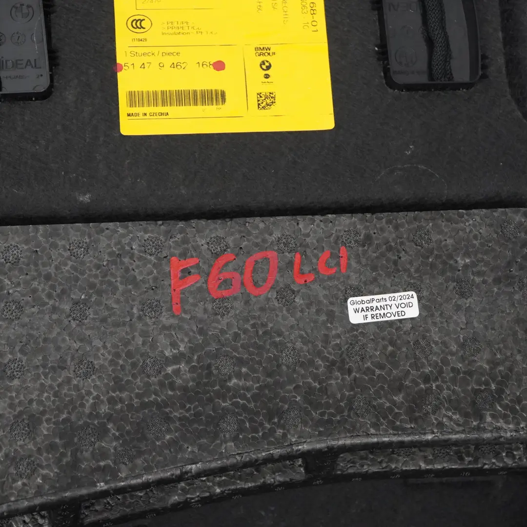 Mini Countryman F60 Kofferraumabdeckung hinten seitlich Gepäck rechts - SKU 9462168 - Teilenummer 9462168
