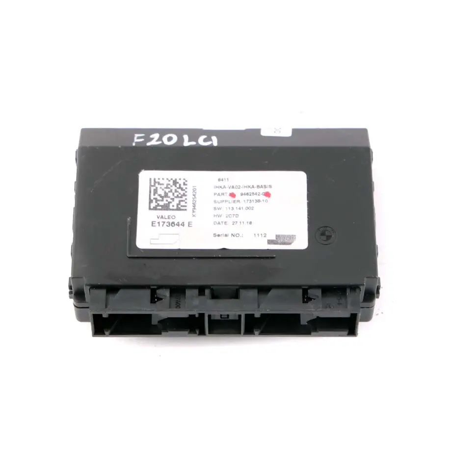 BMW F20 F21 F30 F31 Mini F56 Air Conditioning Module A/C Control Unit 9462542