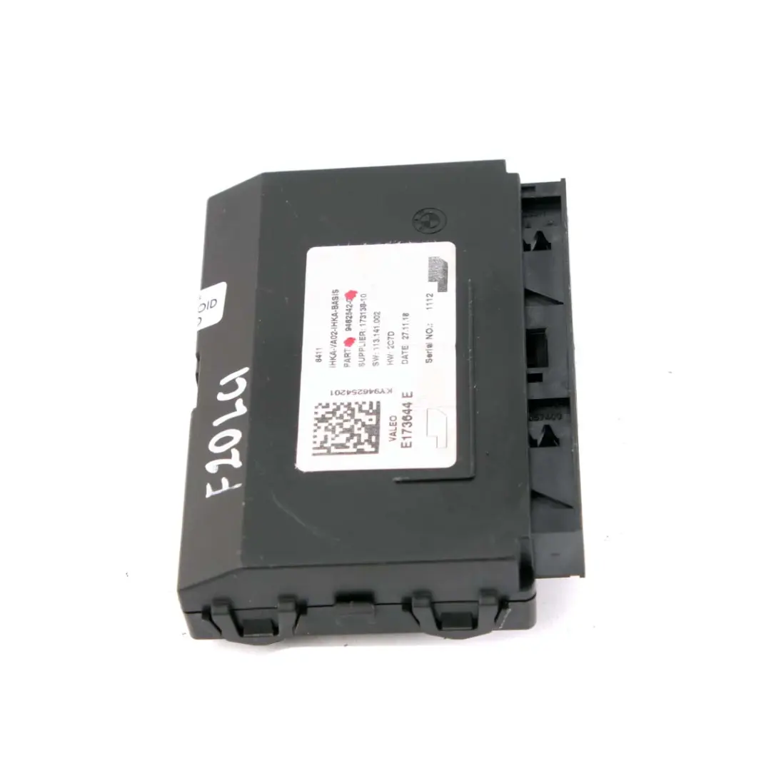 BMW F20 F21 F30 F31 Mini F56 Air Conditioning Module A/C Control Unit - SKU 9462542 - Part number 9462542