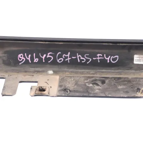 Sill Strip Side Skirt Left N/S Black Sapphire Metallic - 475 to BMW F40 F44 with Part number 9464567 BMW F40 F44 Sill Strip Side Skirt Left N/S Black Sapphire Metallic - 475 - SKU 9464567-BS - Part number 9464567