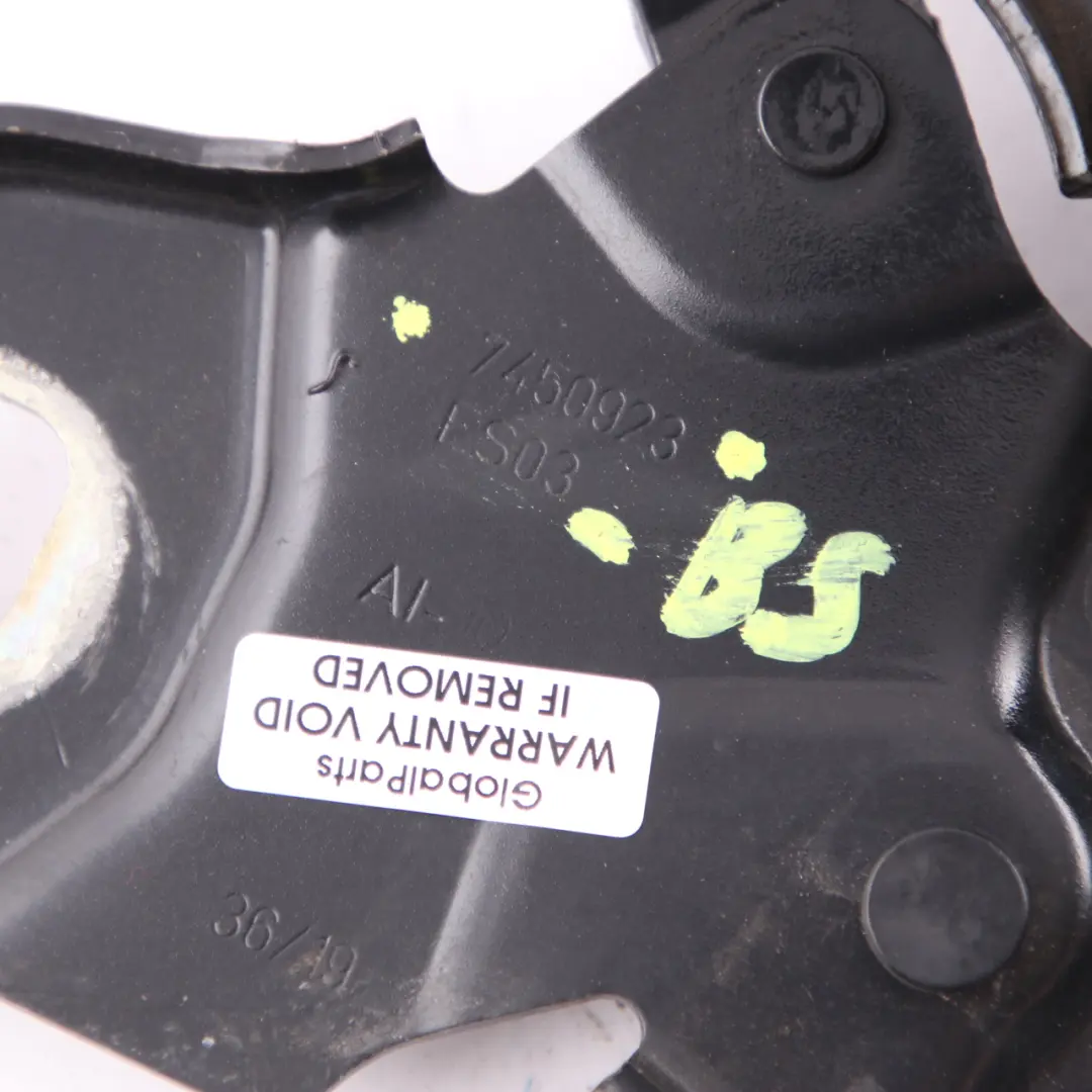 Hood Bonnet Hinge BMW F40 F44 Left N/S Engine Black Sapphire - 475 7450923 to with Part number 9465225 Hood Bonnet Hinge BMW F40 F44 Left N/S Engine Black Sapphire - 475 7450923 - SKU 9465225-BS - Part number 9465225