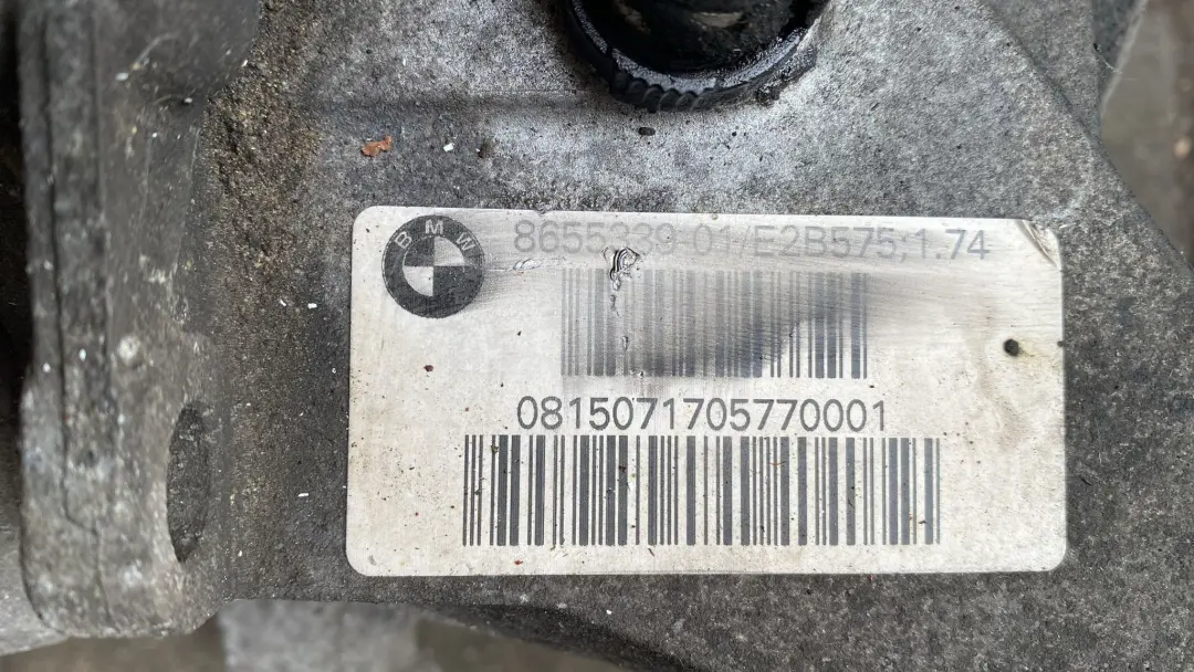 BMW F40 X1 F48 X2 F39 Rear Differential Diff Axle Drive 1,74 8655339 WARRANTY - SKU 9470035-1 - Part number 9470035