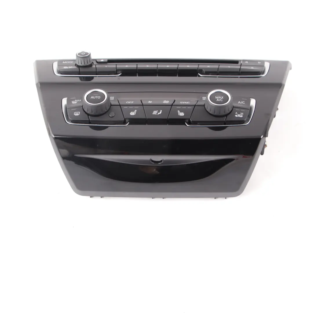 Panel Aire Acondicionado Radio Interruptor Climatizador para BMW F45 X1 F48 con número de pieza 9471102 BMW F45 X1 F48 Panel Aire Acondicionado Radio Interruptor Climatizador - SKU 9471102-1 - Número de pieza 9471102