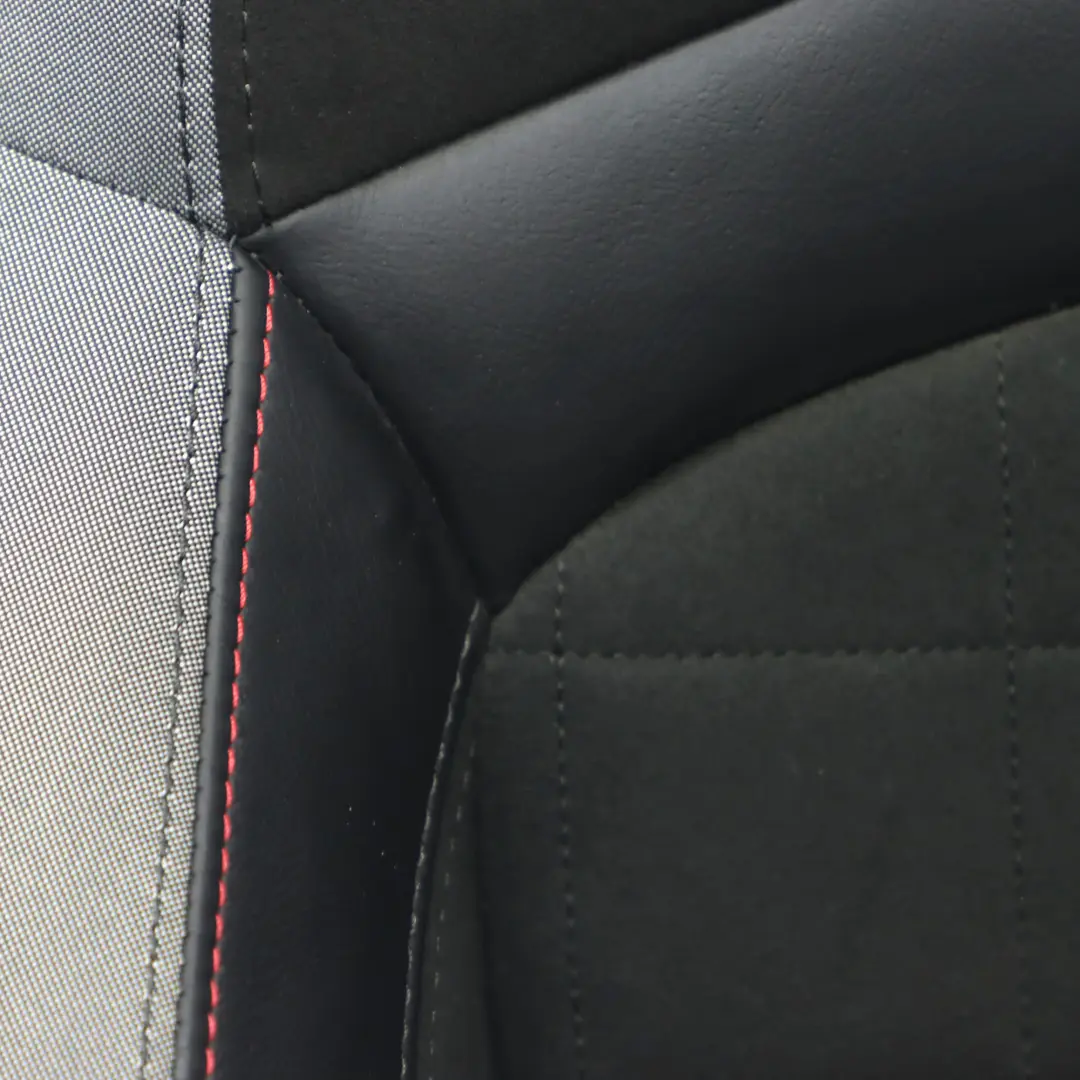 Mini JCW F60 Front Right O/S Heated Leather Seat Dinamica Carbon Black / Grey - SKU 9471300-1 - Part number 9471300
