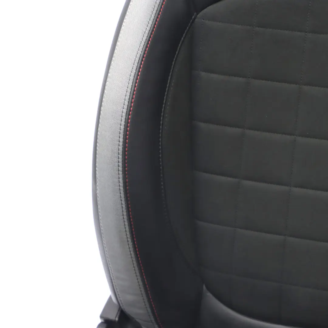 Mini JCW F60 Fotel Siedzenie Prawy Przód Skóra Dinamica Czarne Szare - SKU 9471300-1 - Numer Części 9471300