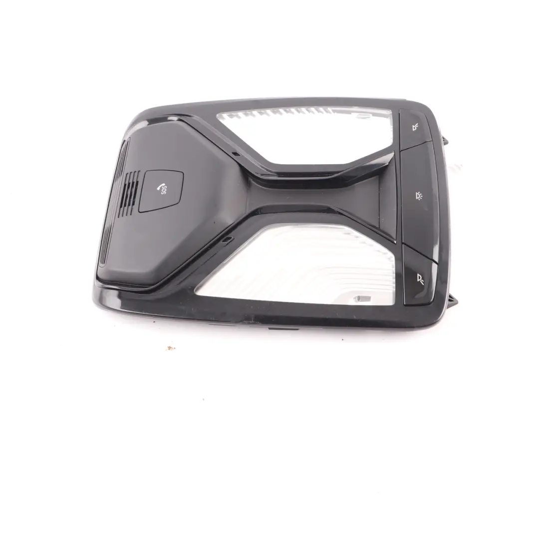 Dachleuchte Schalter Panel SoS Hochglanz Schwarz für BMW G30 G31 F90 mit Teilenummer 9472162 BMW G30 G31 F90 Dachleuchte Schalter Panel SoS Hochglanz Schwarz - SKU 9472162 - Teilenummer 9472162