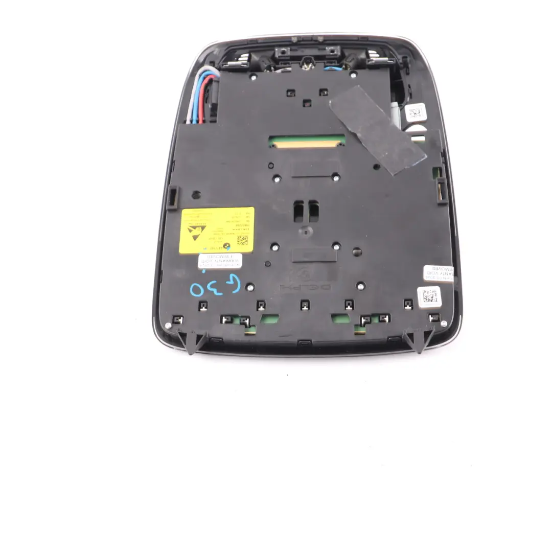 BMW G30 G31 F90 Interruptor Lámpara Techo Negro Brillante SoS - SKU 9472162 - Número de pieza 9472162