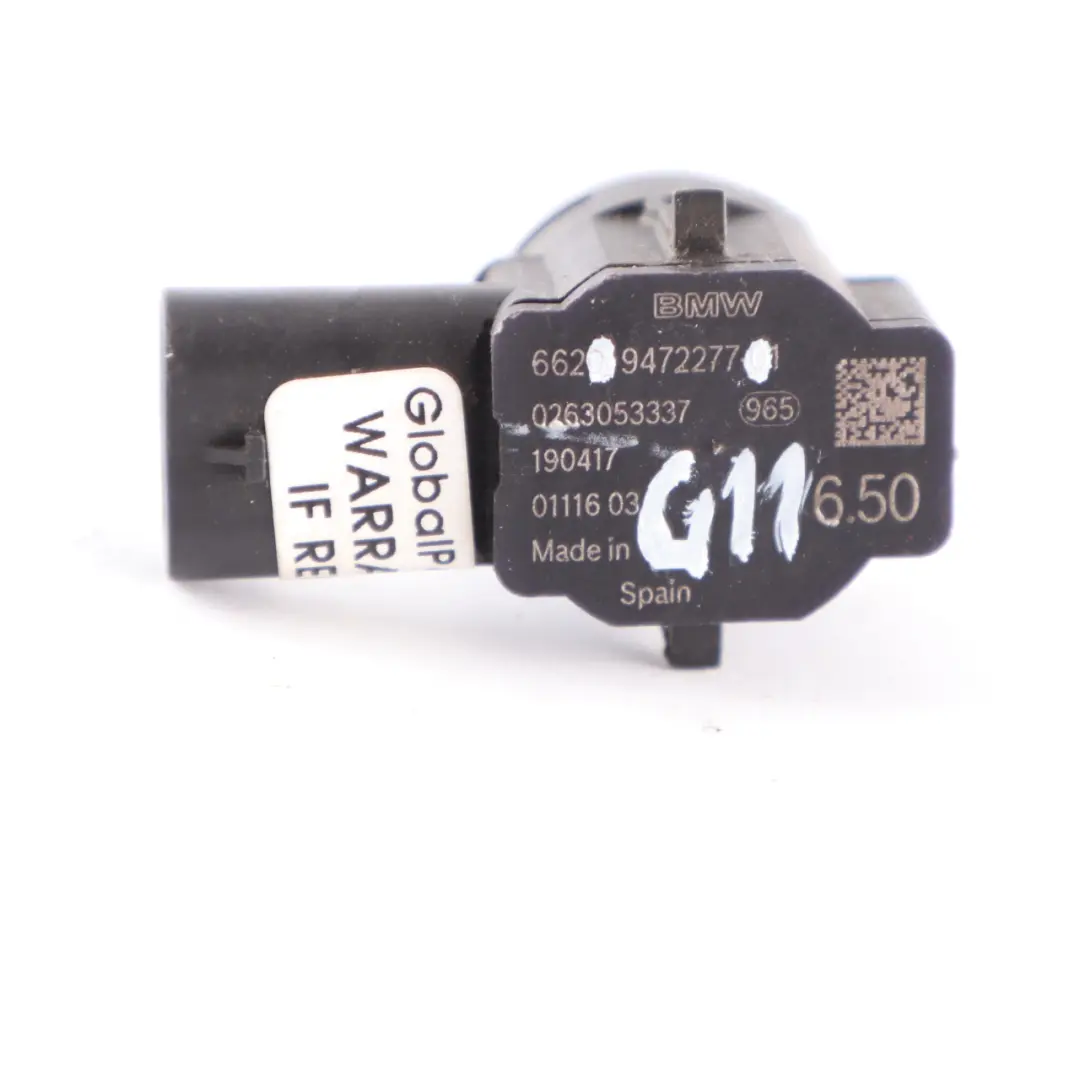 PDC Sensor Parking Distance Ultrasonic Mediterran Blue C10 to BMW F40 G20 with Part number 9472277 BMW F40 G20 PDC Sensor Parking Distance Ultrasonic Mediterran Blue C10 - SKU 9472277-MED - Part number 9472277