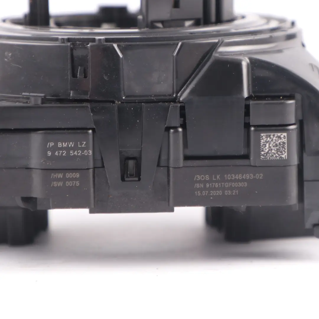  Steering Column Cluster BMW F40 G31 Switch Wiper Indicator Stalk Squib - SKU 9472542 - Part number 9472542