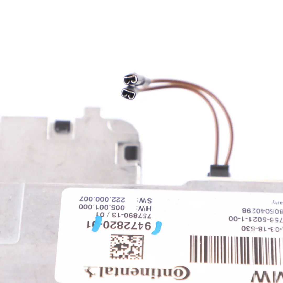 KaFAS Camera BMW G30 G31 F90 M5 X3 G01 G11 Lane Assist Unit Module ECU to with Part number 9472820 KaFAS Camera BMW G30 G31 F90 M5 X3 G01 G11 Lane Assist Unit Module ECU - SKU 9472820 - Part number 9472820