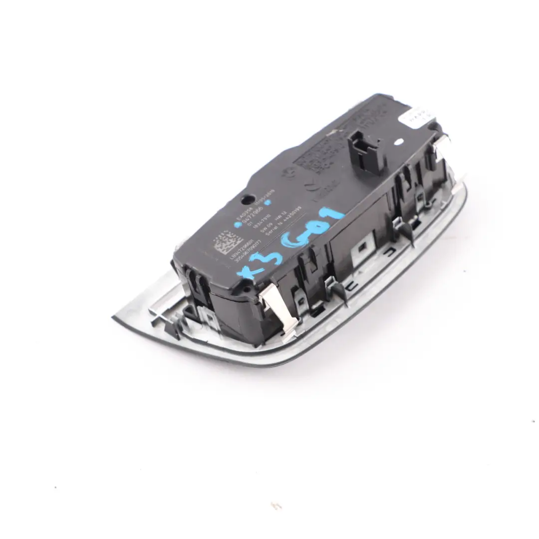 Headlight Switch BMW X3 G01 X4 G02 Fog Lamp Light Control Panel Unit to with Part number 9472966 Headlight Switch BMW X3 G01 X4 G02 Fog Lamp Light Control Panel Unit - SKU 9472966 - Part number 9472966