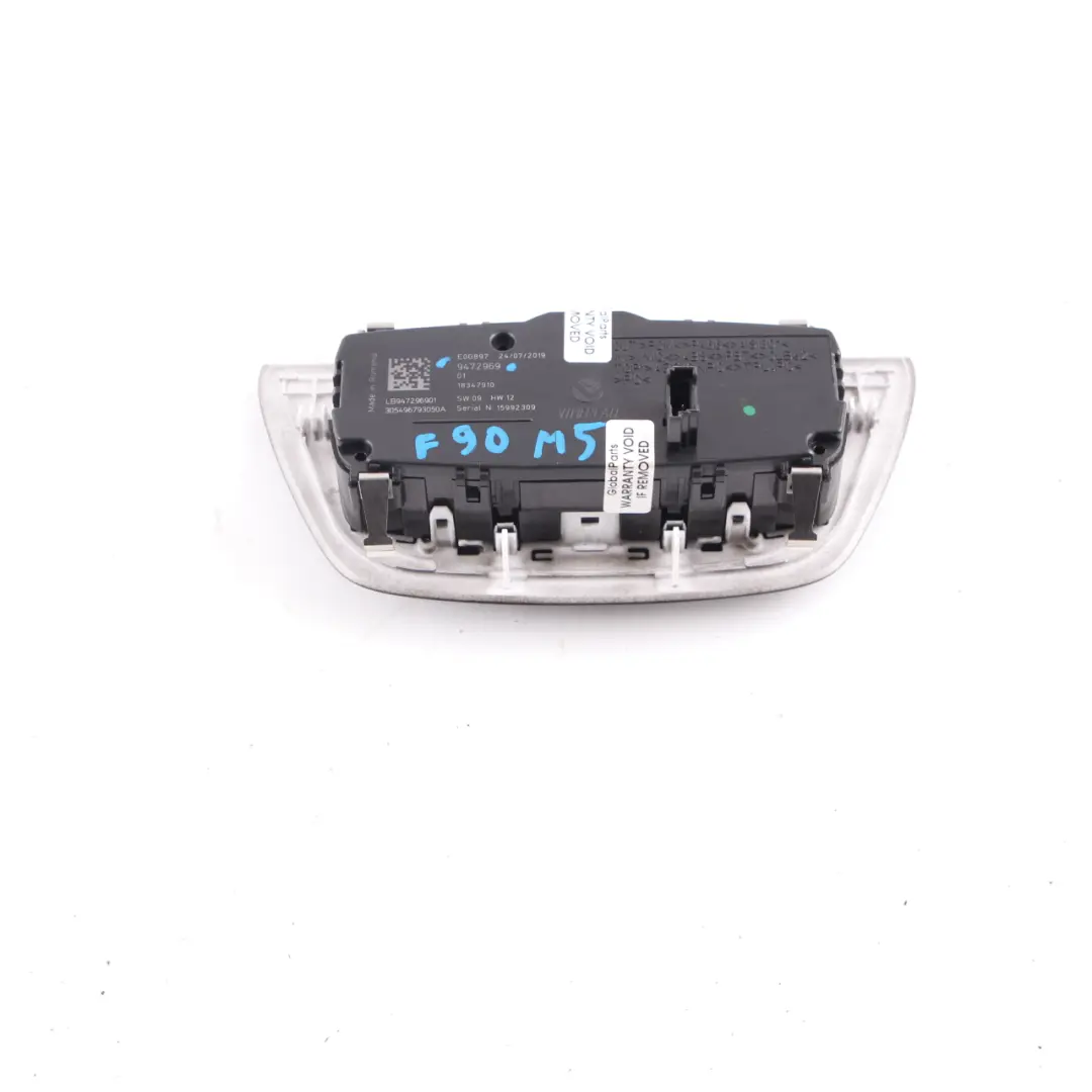 Light Switch BMW F90 M5 G30 Headlight Control Element Unit Panel Button to with Part number 9472969 Light Switch BMW F90 M5 G30 Headlight Control Element Unit Panel Button - SKU 9472969 - Part number 9472969