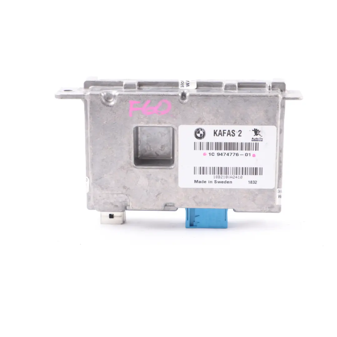 Sterownik Moduł Kamery Kafas 2 do BMW F10 F20 LCI F30 Mini F55 F56 o numerze 9474776 BMW F10 F20 LCI F30 Mini F55 F56 Sterownik Moduł Kamery Kafas 2 - SKU 9474776 - Numer Części 9474776