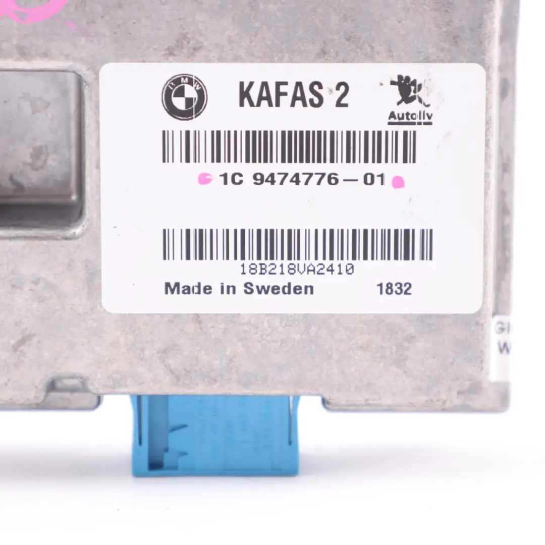  KaFAS Camera BMW F10 F20 LCI F30 Mini F55 F56 Control Unit ECU Module - SKU 9474776 - Part number 9474776