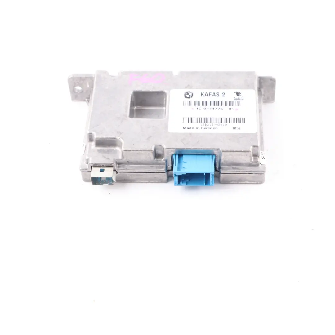  KaFAS Camera BMW F10 F20 LCI F30 Mini F55 F56 Control Unit ECU Module - SKU 9474776 - Part number 9474776
