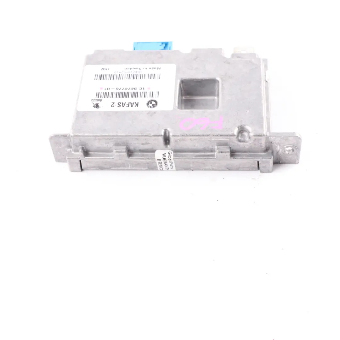  KaFAS Camera BMW F10 F20 LCI F30 Mini F55 F56 Control Unit ECU Module - SKU 9474776 - Part number 9474776