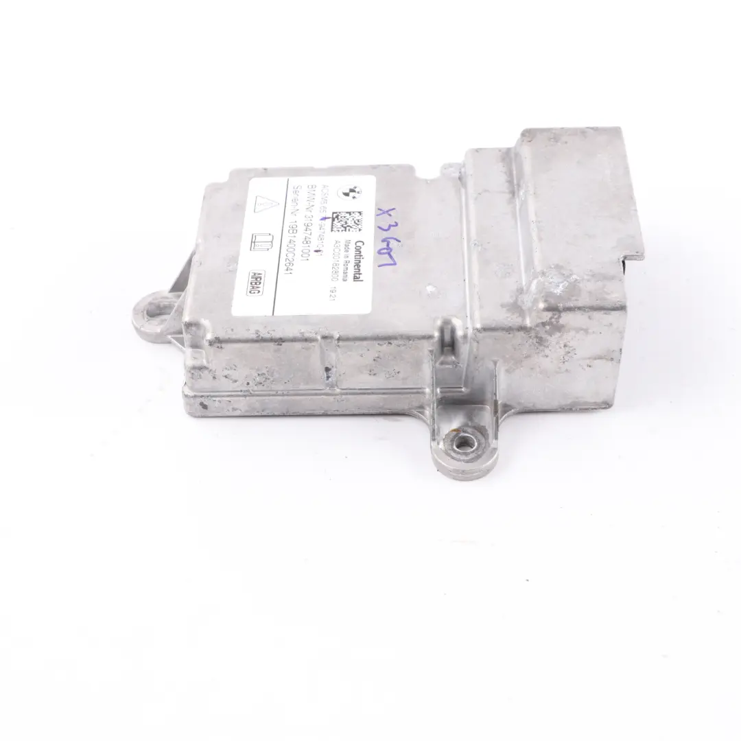 Air Module BMW G30 G31 X3 G01 X4 G02 SRS Control Unit ECU - SKU 9474810 - Part number 9474810
