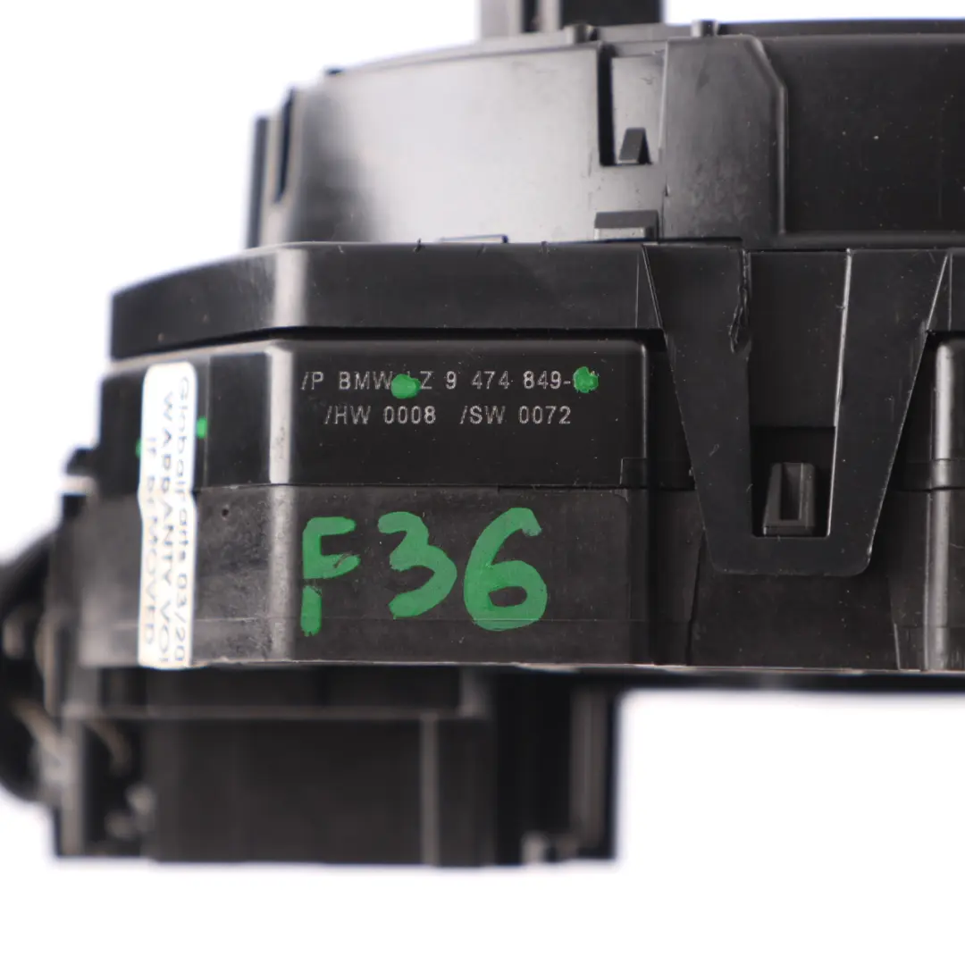 Switch Cluster Steering Column Wiper Indicator Stalk BMW F36 LCI - SKU 9474849 - Numéro de pièce 6996590