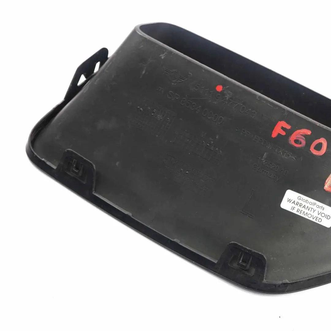 Paraurti Anteriore Sinistro Griglia Griglia Rivestimento per Mini F60 LCI con numero di parte 9477049 Mini F60 LCI Paraurti Anteriore Sinistro Griglia Griglia Rivestimento - SKU 9477049 - Numero di parte 9477049