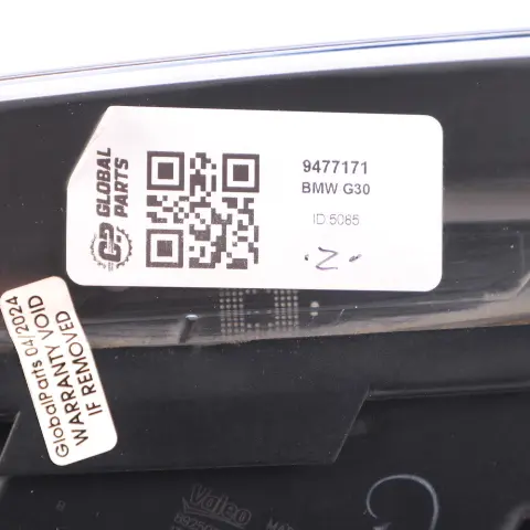 Front Bumper Led Fog Light Left N/S to BMW G30 G31 G32 with Part number 9477171 BMW G30 G31 G32 Front Bumper Led Fog Light Left N/S - SKU 9477171 - Part number 9477171