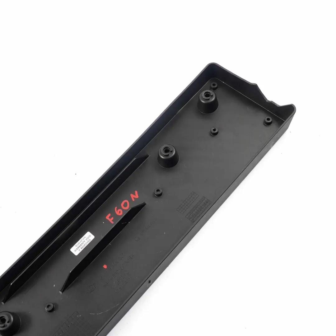 Front Bumper Licence Plate Holder Bracket to Mini Countryman F60 LCI with Part number 9479307 Mini Countryman F60 LCI Front Bumper Licence Plate Holder Bracket - SKU 9479307 - Part number 9479307