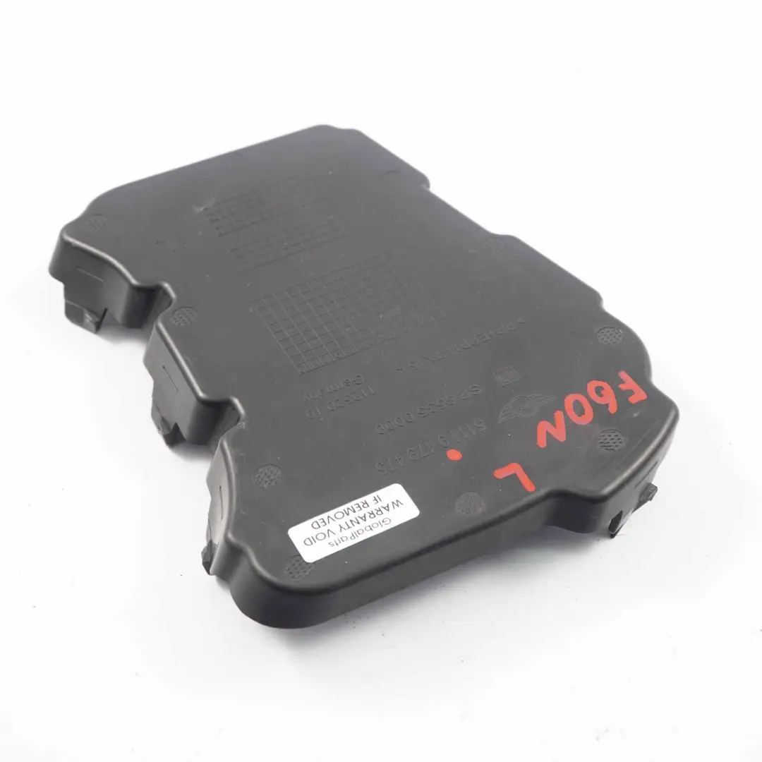  Fog Light Support Mini F60 LCI Front Bumper Left N/S Air Inlet Cover - SKU 9479475 - Part number 9479475