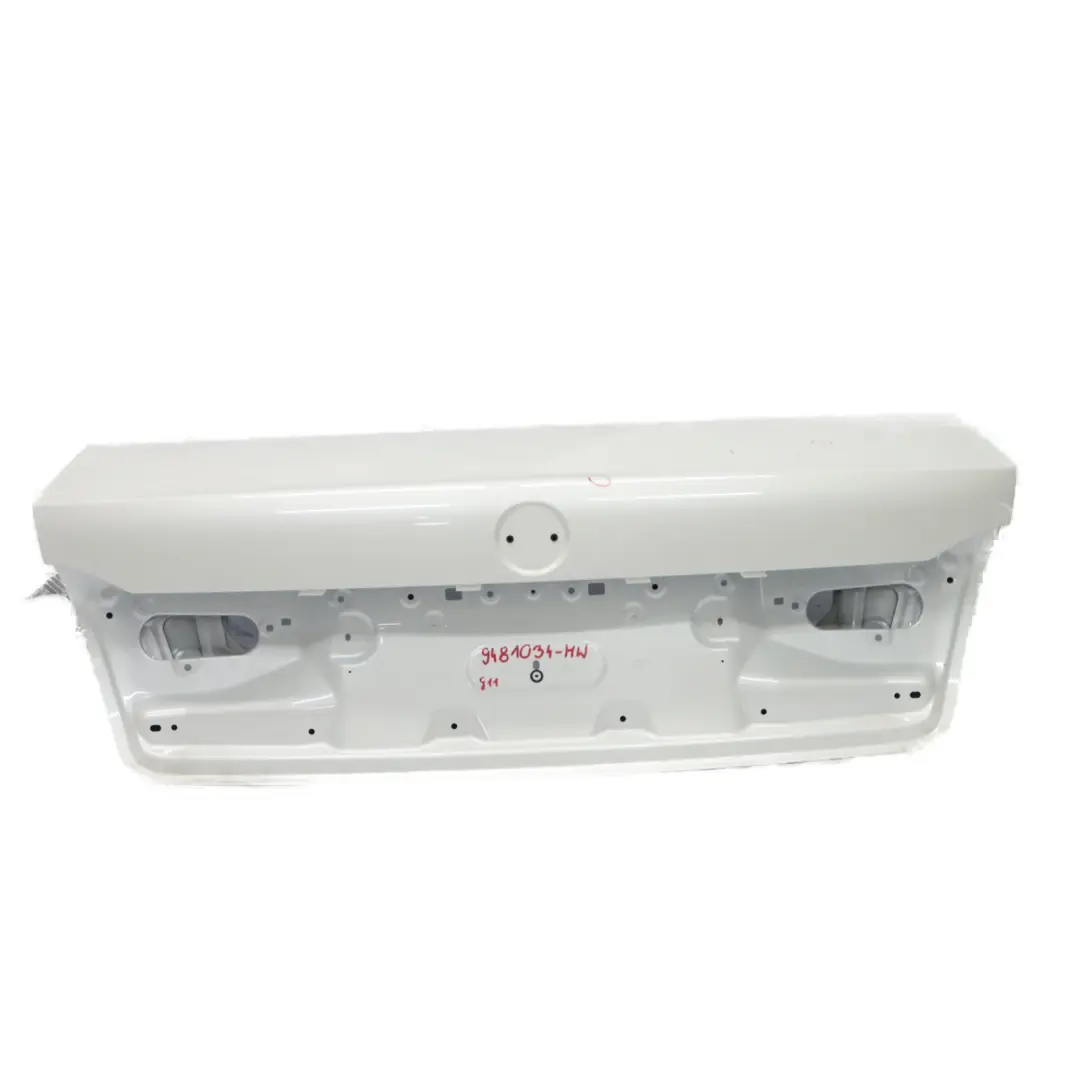  Boot Trunk Lid BMW G11 G12 Tailgate Lid Mineralweiss Mineral White - A96 - SKU 9481034-MW - Part number 9481034