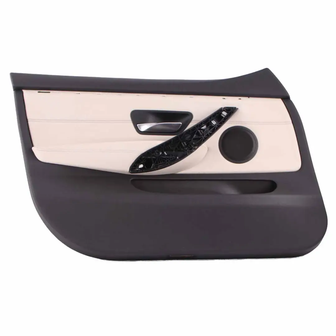 Door Card Front Left N/S Lining Panel Ivory White Oyster Leather to BMW F36 LCI with Part number 9482569 BMW F36 LCI Door Card Front Left N/S Lining Panel Ivory White Oyster Leather - SKU 9482569 - Part number 9482569