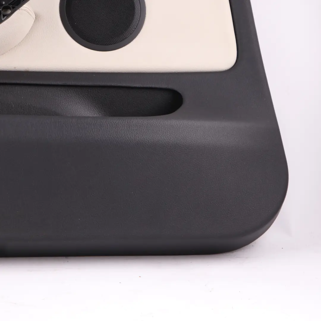 Door Card Front Left N/S Lining Panel Ivory White Oyster Leather to BMW F36 LCI with Part number 9482569 BMW F36 LCI Door Card Front Left N/S Lining Panel Ivory White Oyster Leather - SKU 9482569 - Part number 9482569