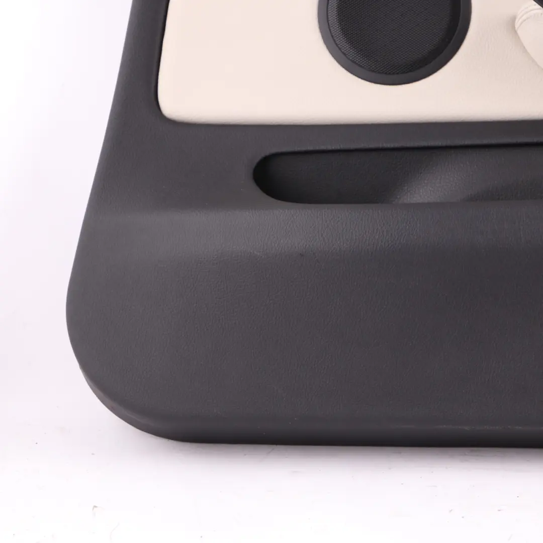 BMW F36 LCI Door Card Front Right O/S Lining Panel Ivory White Oyster Leather - SKU 9482570 - Part number 9482570