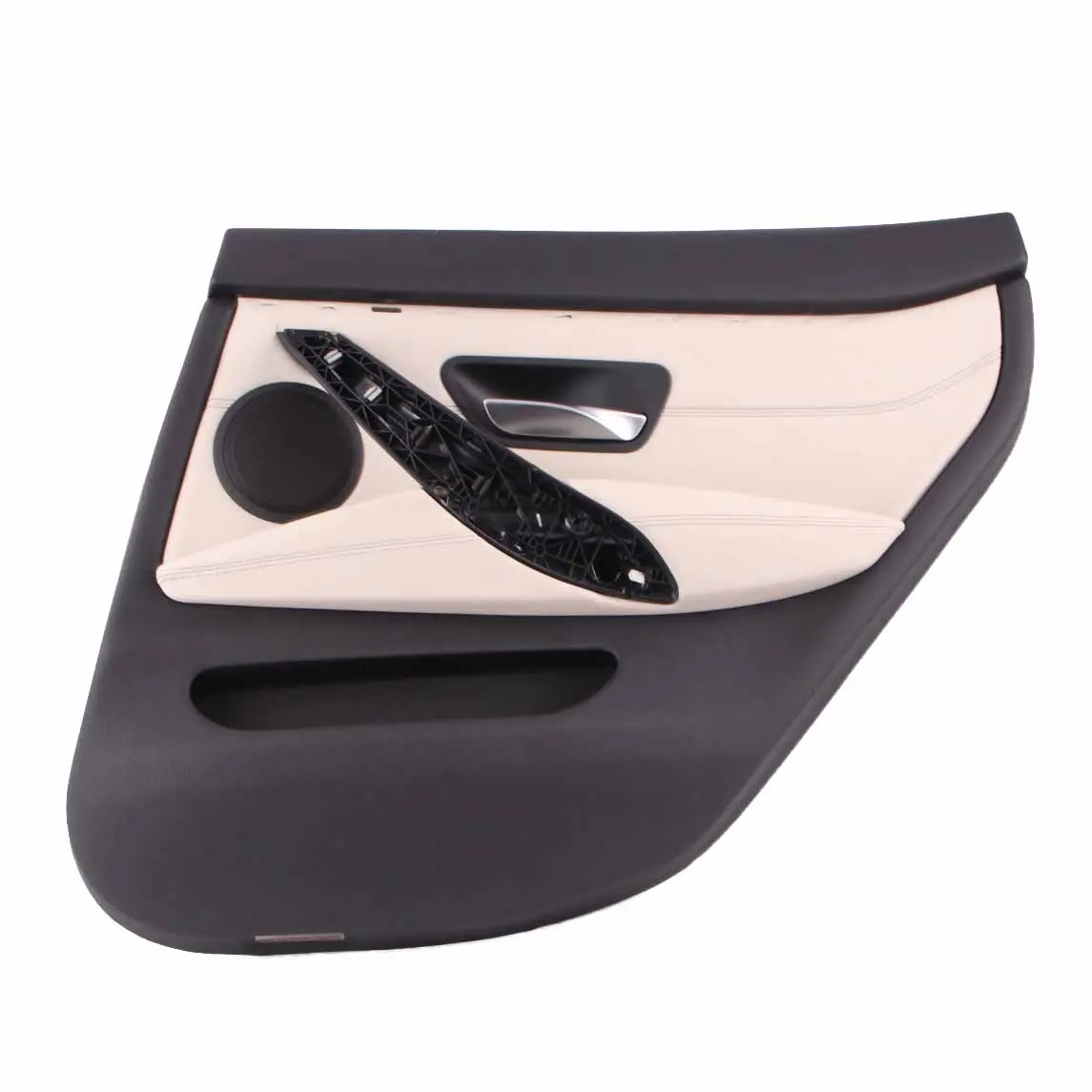 BMW F36 LCI Door Card Trim Rear Right O/S Panelling Lining Leather Ivory White