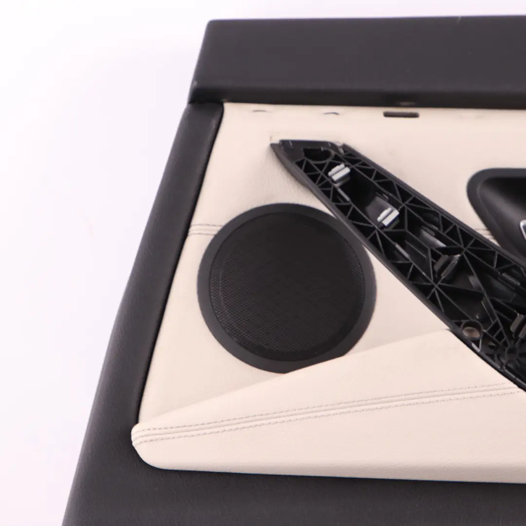 Door Card Trim Rear Right O/S Panelling Lining Leather Ivory White to BMW F36 LCI with Part number 9482578 BMW F36 LCI Door Card Trim Rear Right O/S Panelling Lining Leather Ivory White - SKU 9482578 - Part number 9482578