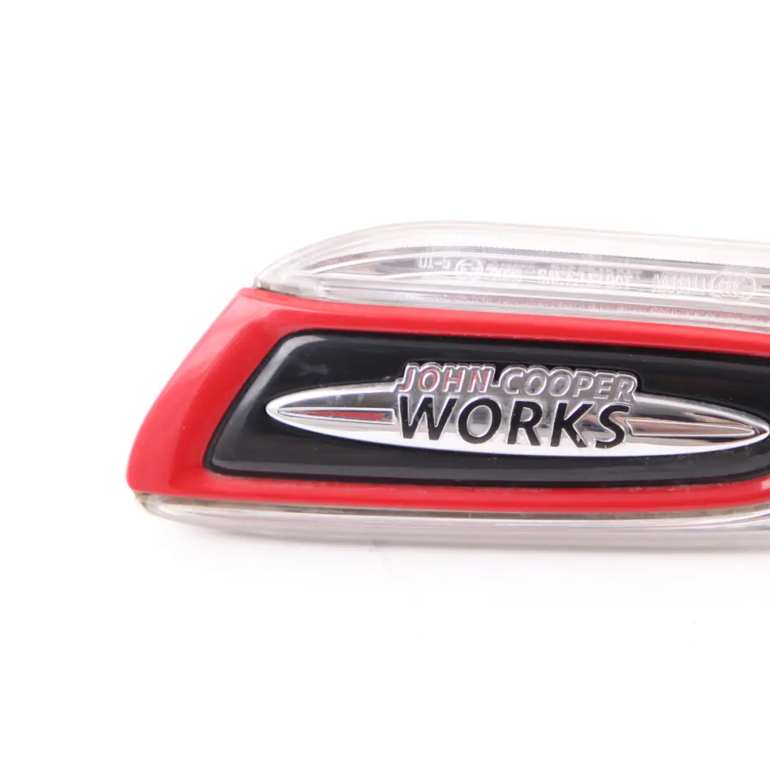 Indicator Lamp Mini F56 F57 JCW Left N/S Side Additional Turn Light 7368763 to with Part number 9482819 Indicator Lamp Mini F56 F57 JCW Left N/S Side Additional Turn Light 7368763 - SKU 9482819 - Part number 9482819