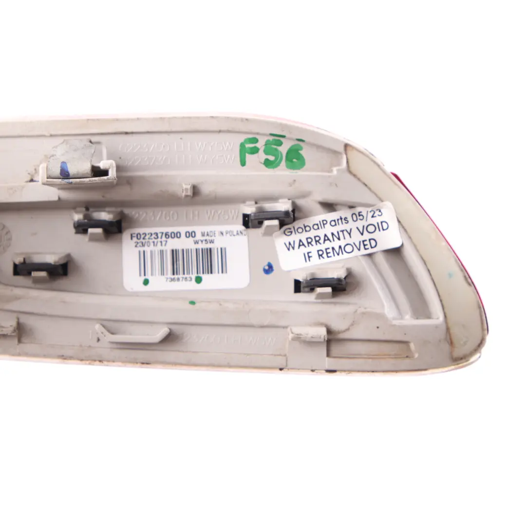 Lampeggiatore Luce Freccia Sinistra Aggiuntivo 7368763 per Mini F56 F57 JCW con numero di parte 9482819 Mini F56 F57 JCW Lampeggiatore Luce Freccia Sinistra Aggiuntivo 7368763 - SKU 9482819 - Numero di parte 9482819