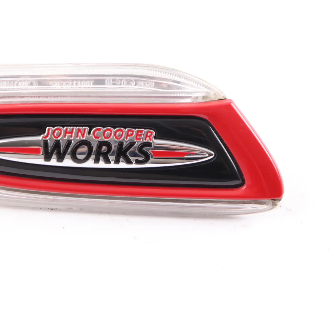 Indicator Lamp Mini F56 F57 JCW Right O/S Side Additional Turn Light to with Part number 9482820 Indicator Lamp Mini F56 F57 JCW Right O/S Side Additional Turn Light - SKU 9482820 - Part number 9482820