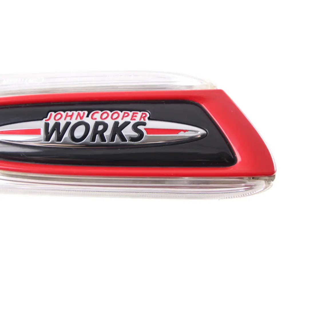 Indicator Lamp Mini F56 F57 JCW Right O/S Side Additional Turn Light to with Part number 9482820 Indicator Lamp Mini F56 F57 JCW Right O/S Side Additional Turn Light - SKU 9482820 - Part number 9482820