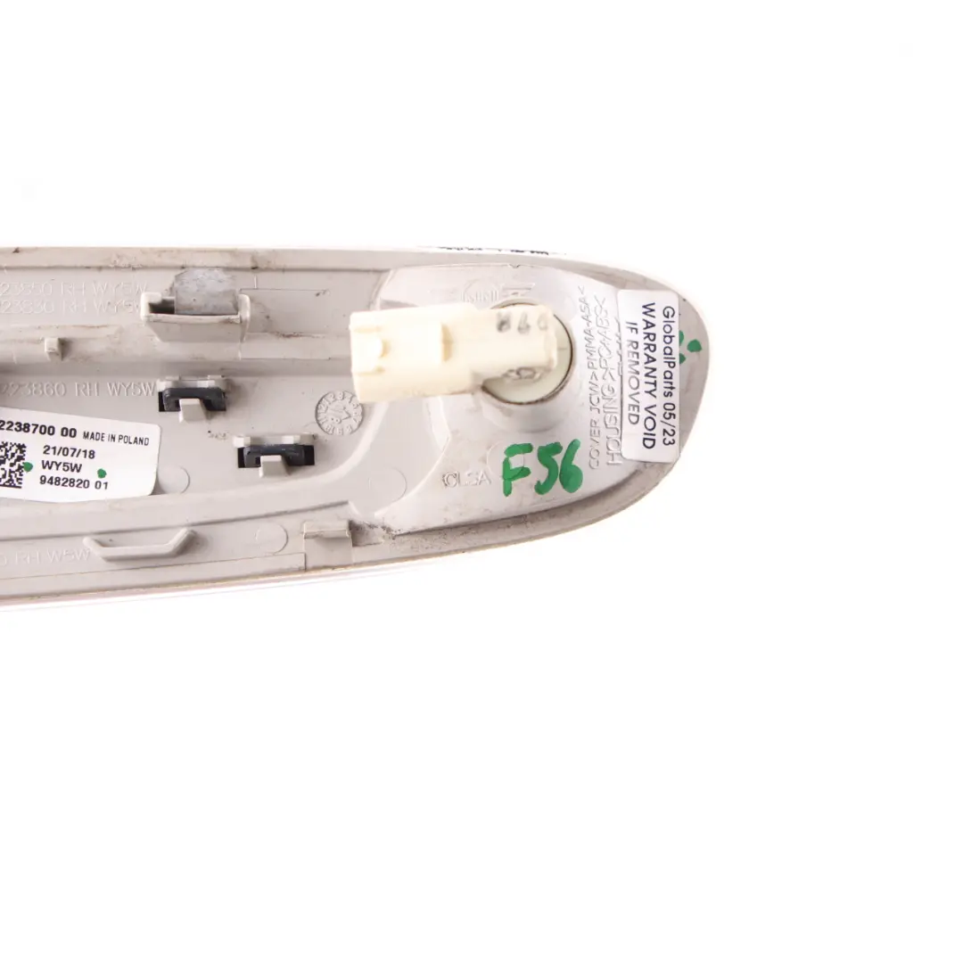  Indicator Lamp Mini F56 F57 JCW Right O/S Side Additional Turn Light - SKU 9482820 - Part number 9482820