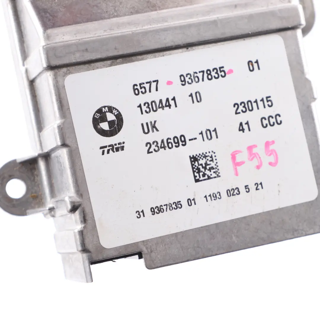 Modulo Airbag BMW F45 X1 F48 Mini F54 F55 F56 Air Bag Control Unit ECU 9367835 per con numero di parte 9484301 Modulo Airbag BMW F45 X1 F48 Mini F54 F55 F56 Air Bag Control Unit ECU 9367835 - SKU 9484301 - Numero di parte 9484301