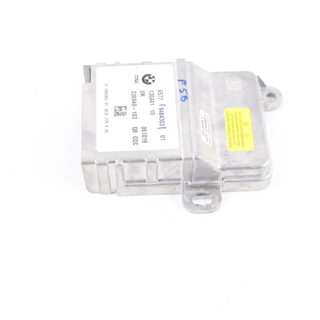  Airbag Module Mini F55 F56 F60 BMW X1 F48 F45 ECU Control Unit Air Bag - SKU 9484303 - Part number 9484303