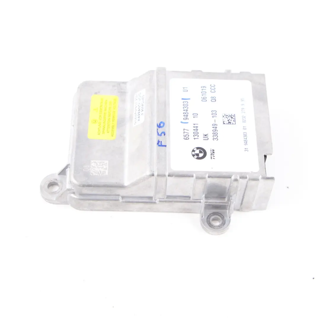  Airbag Module Mini F55 F56 F60 BMW X1 F48 F45 ECU Control Unit Air Bag - SKU 9484303 - Part number 9484303