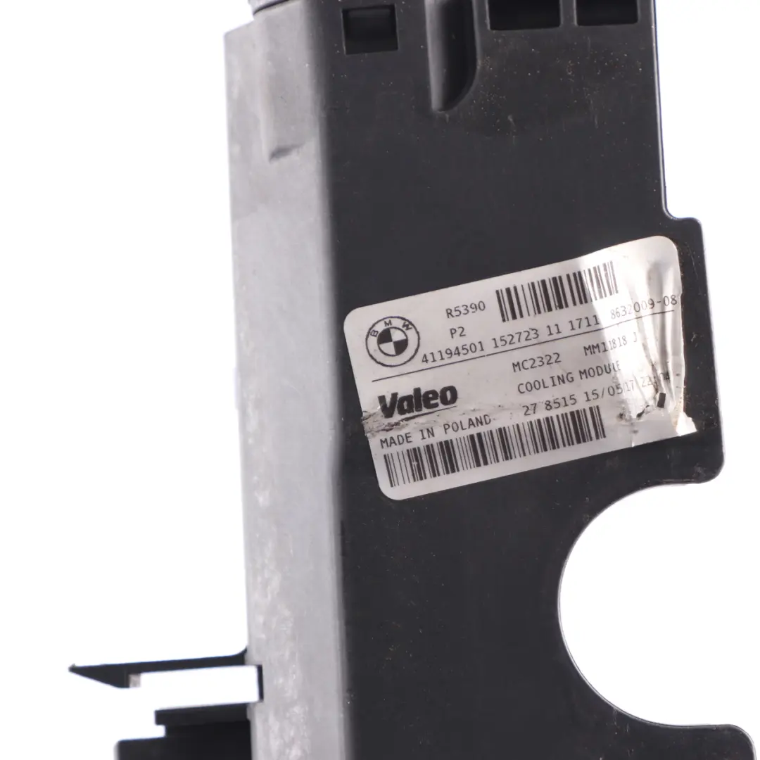 Radiator Bracket BMW F30 LCI 330e Module Carrier Mount Right O/S to with Part number 9487034 Radiator Bracket BMW F30 LCI 330e Module Carrier Mount Right O/S - SKU 9487034 - Part number 9487034