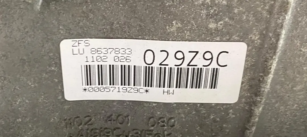 Automatic Gearbox BMW X5 F15 X6 F16 30dX N57N GA8HP75Z GA8HP75X 8648929 WARRANTY - SKU 9487495 - Part number 9487495