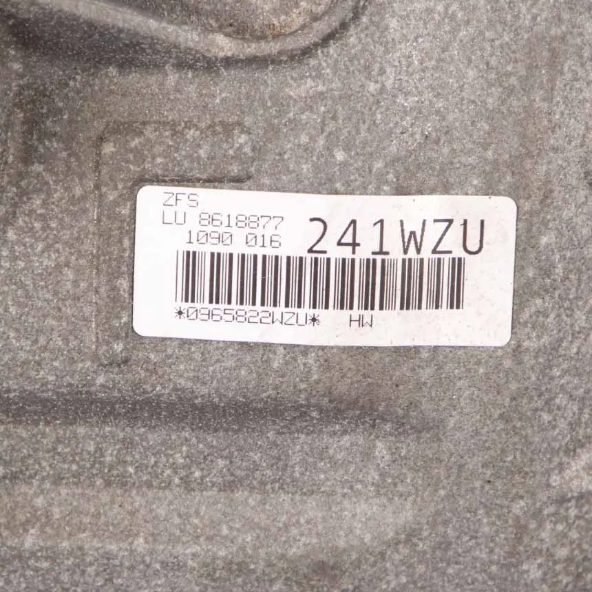 Gearbox BMW F10 528i F20 125i F30 328i N20 GA8HP45Z 8618877 WARRANTY to Automatic with Part number 9487561 Automatic Gearbox BMW F10 528i F20 125i F30 328i N20 GA8HP45Z 8618877 WARRANTY - SKU 9487561 - Part number 9487561