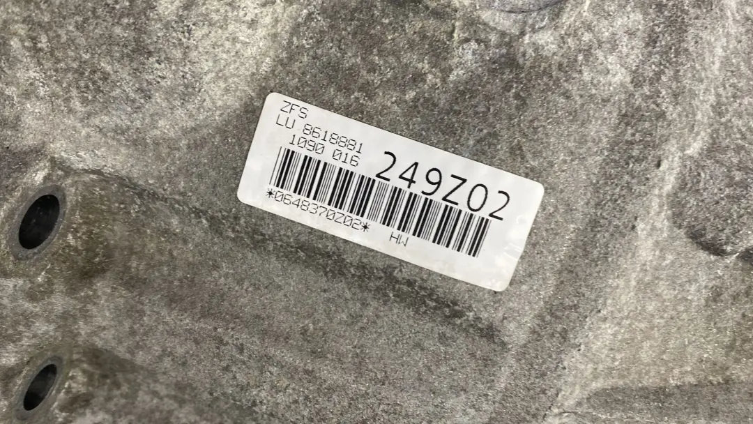 Automatic Gearbox BMW F30 F31 F32 F34 320i 420i Petrol N20 GA8HP45Z WARRANTY - SKU 9487562 - Part number 8632479 
