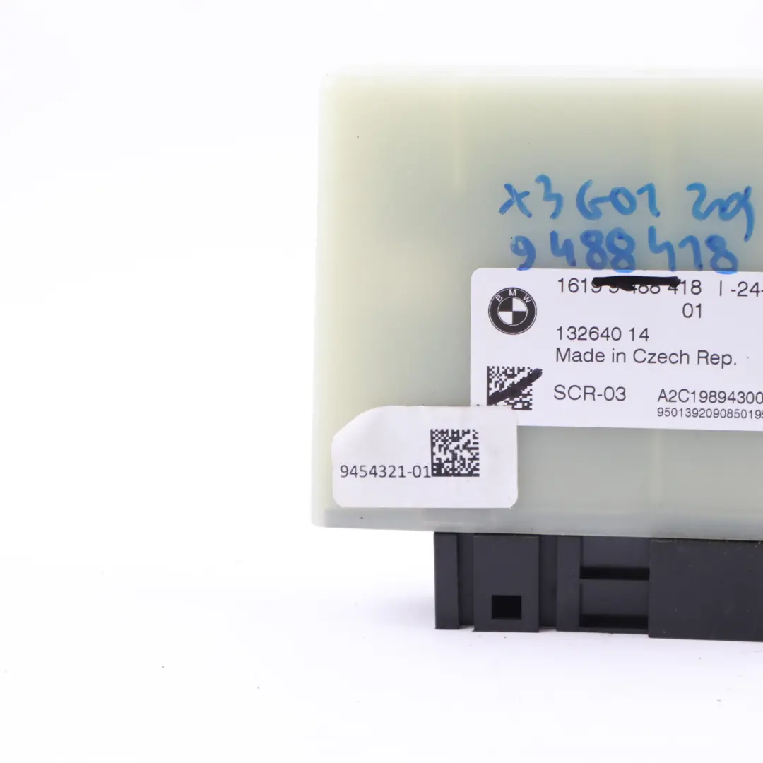 Módulo Adblue BMW G20 G21 G30 G31 X3 G01 Unidad de Control ECU SCR para con número de pieza 9488418 Módulo Adblue BMW G20 G21 G30 G31 X3 G01 Unidad de Control ECU SCR - SKU 9488418 - Número de pieza 9488418