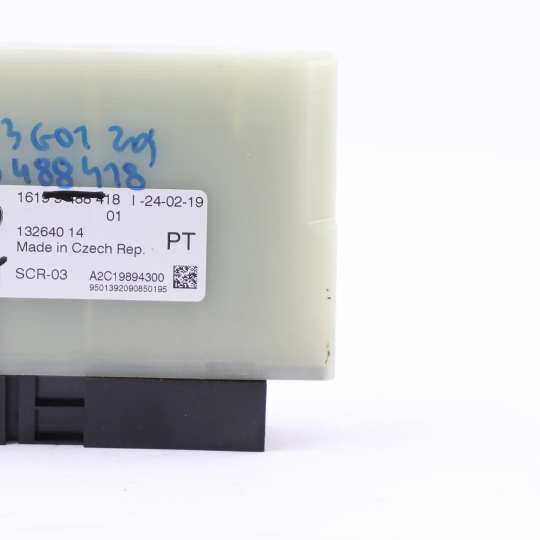 Sterownik Moduł Adblue ECU SCR do BMW G20 G21 G30 G31 X3 G01 o numerze 9488418 BMW G20 G21 G30 G31 X3 G01 Sterownik Moduł Adblue ECU SCR - SKU 9488418 - Numer Części 9488418